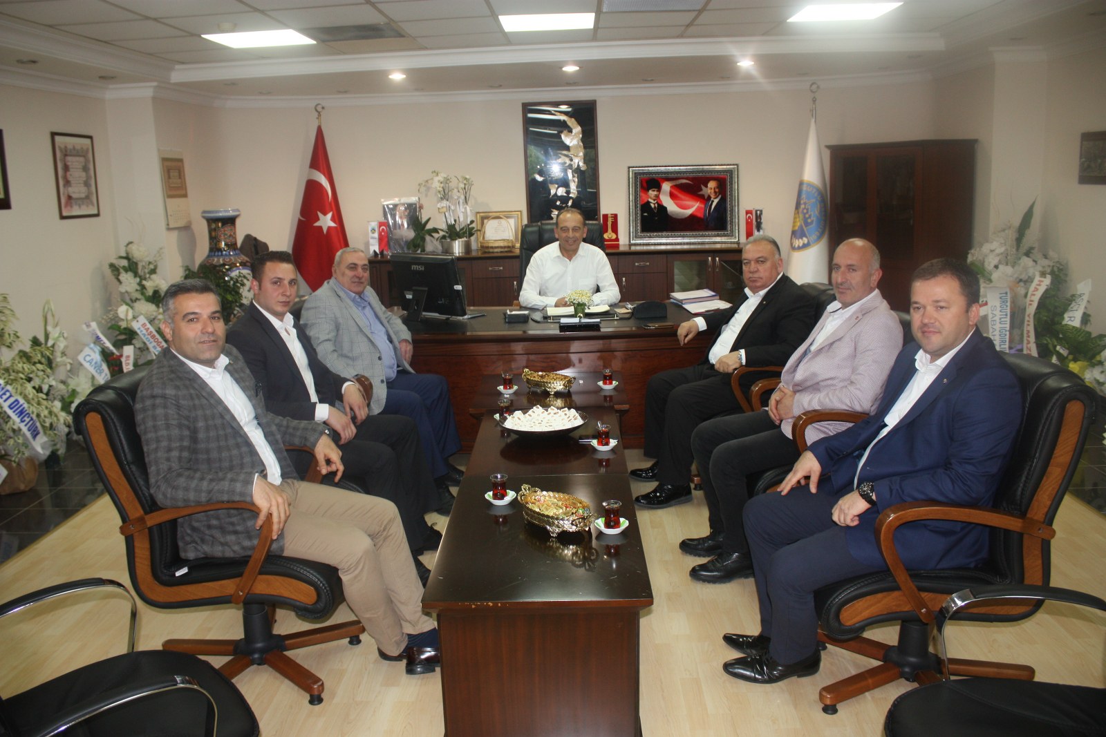 ODAMIZDAN ÇETİN AKIN’ A TEBRİK ZİYARETİ