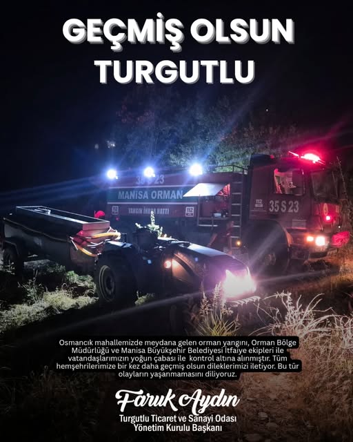 Geçmiş Olsun Turgutlu