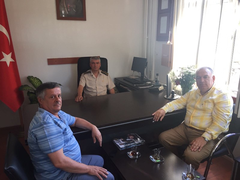 ODAMIZDAN GARNİZON KOMUTANIMIZA ZİYARET