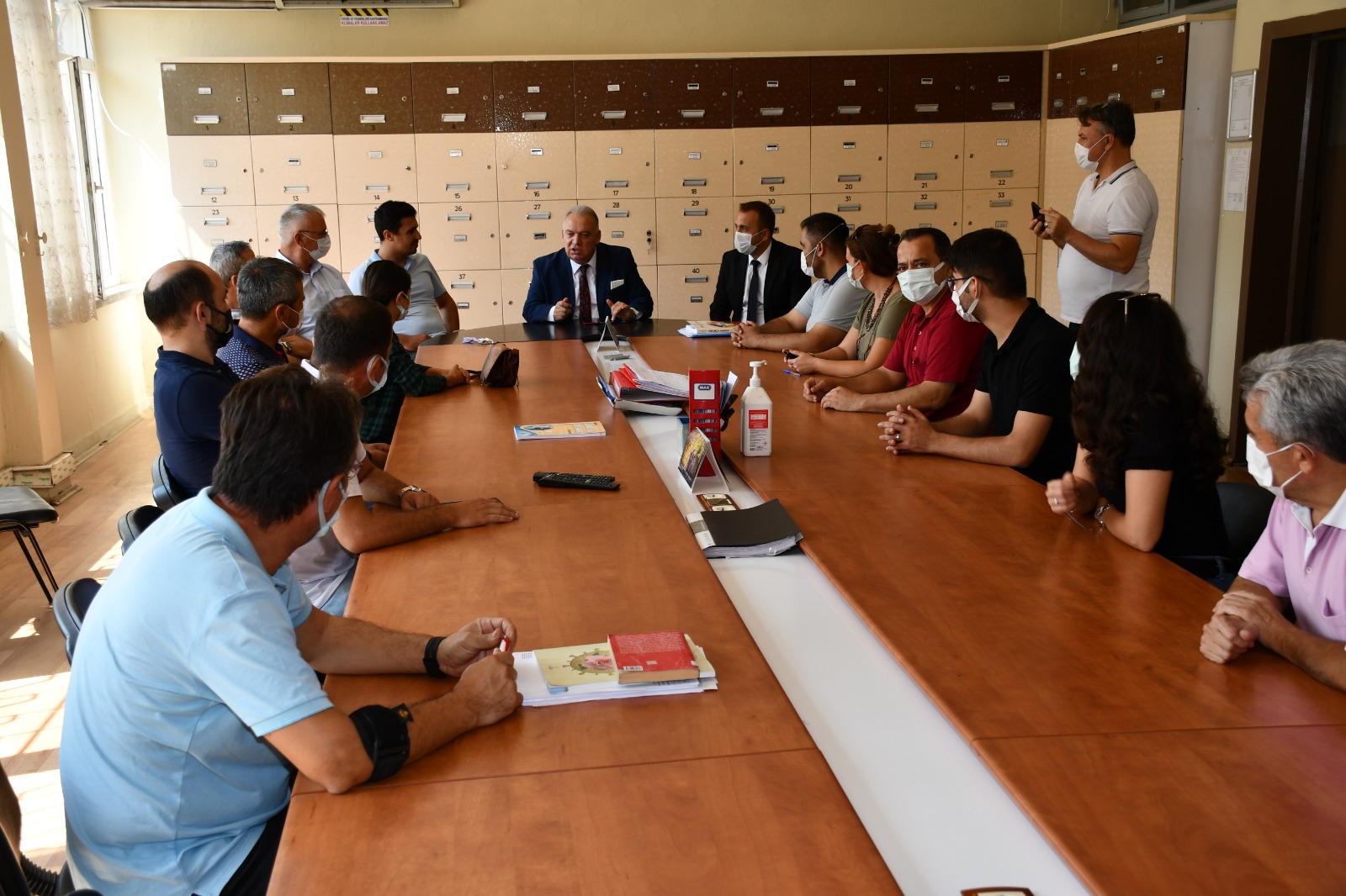 Başkan Aydın'dan Hasan Ferdi Turgutlu Mesleki ve Teknik Anadolu Lisesi'ne Ziyaret