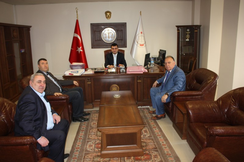 ODA YÖNETİMİMİZ , YENİ BAŞSAVCI MUSTAFA EMRE Yİ ZİYARET ETTİ