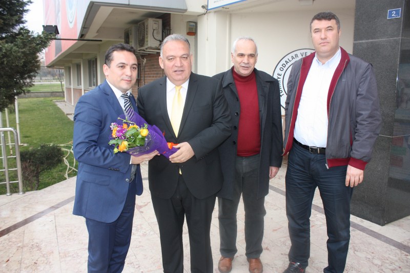 HASAN ERYILMAZ ODAMIZI ZİYARET ETTİ