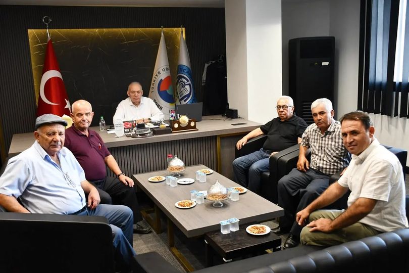 Çine TARİŞ Pamuk Kooperatifi'nden BAşkan Aydın'a Ziyaret