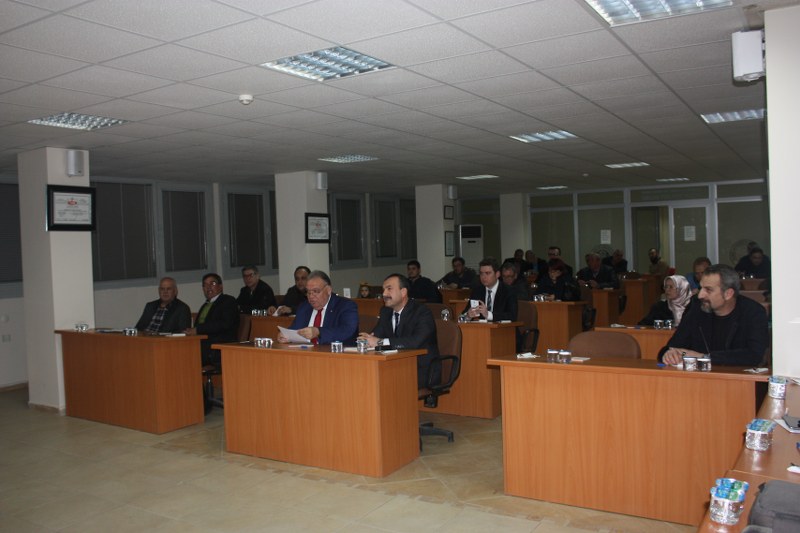 ŞUBAT AYI MECLİS TOPLANTISINDA ÇALIŞMA HAYATINDA MİLLİ SEFERBERLİK ANLATILDI