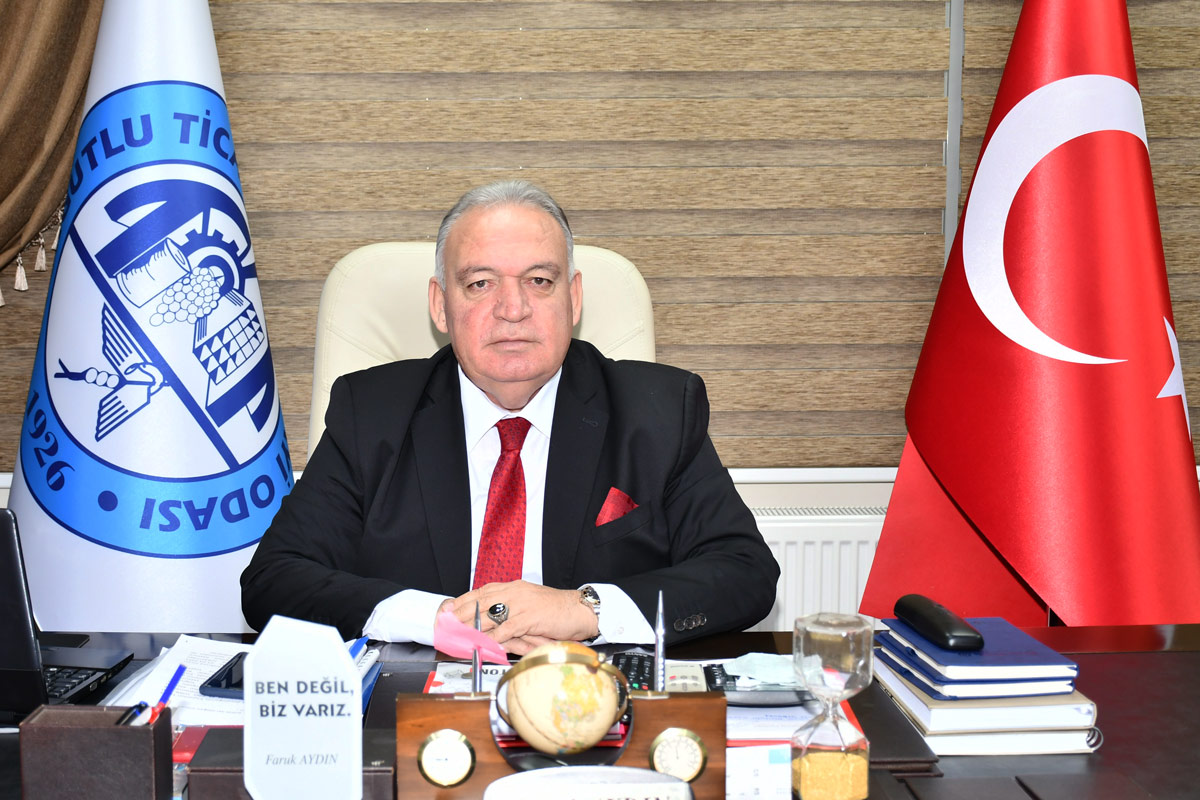 TUTSO Başkanı Aydın'dan 15 Temmuz mesajı