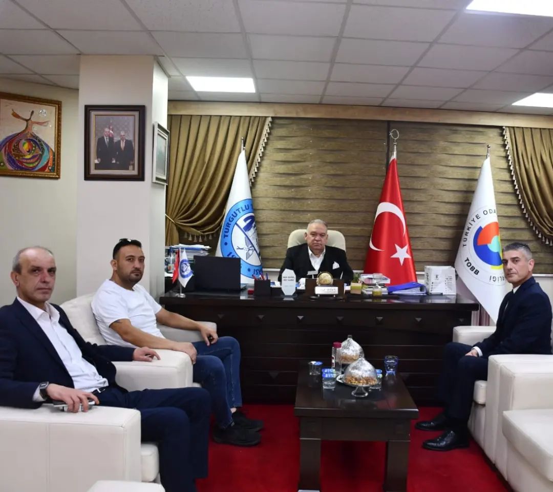 Heper Metal Müdürü Çağlar'dan Başkan Aydın'a Ziyaret