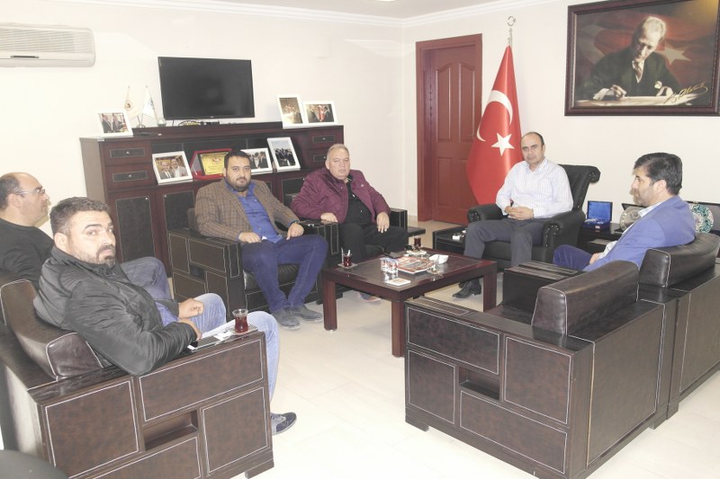 BAŞKANIMIZ, SOMA TİCARET VE SANAYİ ODASINI ZİYARET ETTİ