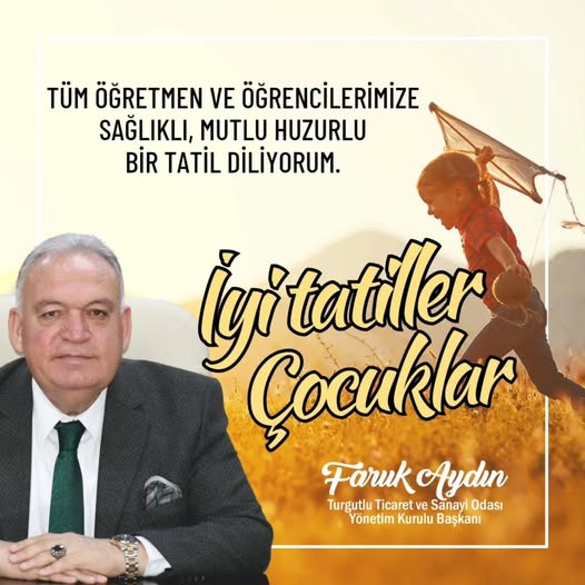 Başkan Aydın'dan, yarı yıl mesajı