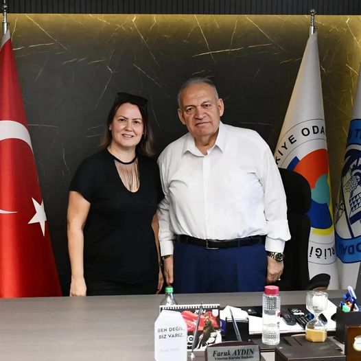 Mirnas Bahçeşehir Turgutlu’dan, Başkan Aydın’a Ziyaret