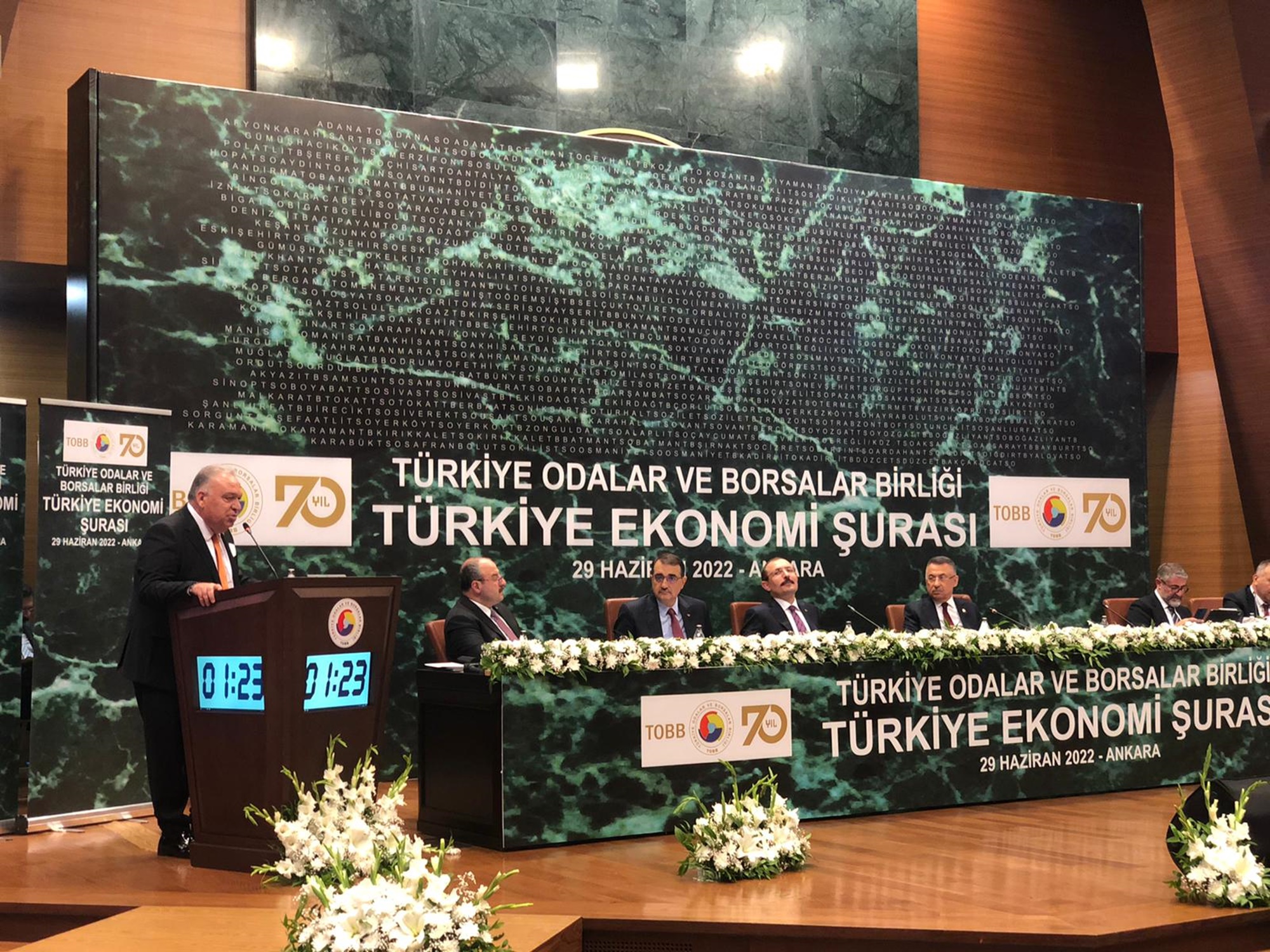 TUTSO Başkanı Faruk Aydın, Sorun ve Talepleri Ekonomi Şurasında Dile Getirdi