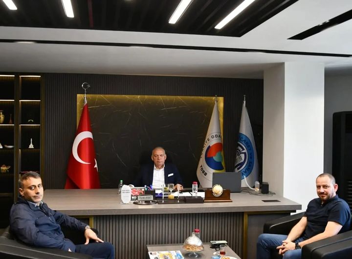 Kent Eğitim Koleji’nden Başkan Aydın’a Ziyaret