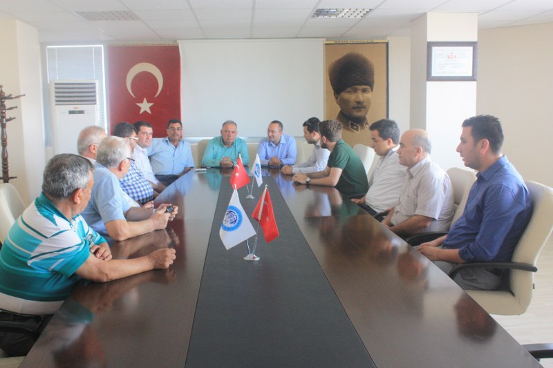 AK PARTİ TURGUTLU İLÇE TEŞKİLATI, ODAMIZI ZİYARET ETTİ