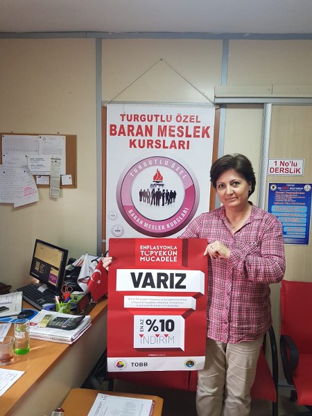 ÖZEL BARAN MESLEK KURSLARI BİZDE VARIZ DEDİ