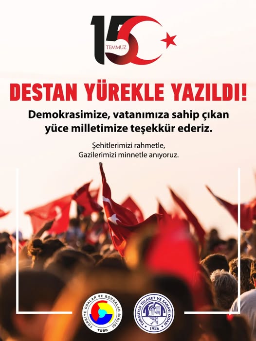 Faruk Aydın'dan 15 Temmuz Demokrasi ve Milli Birlik Günü Mesajı