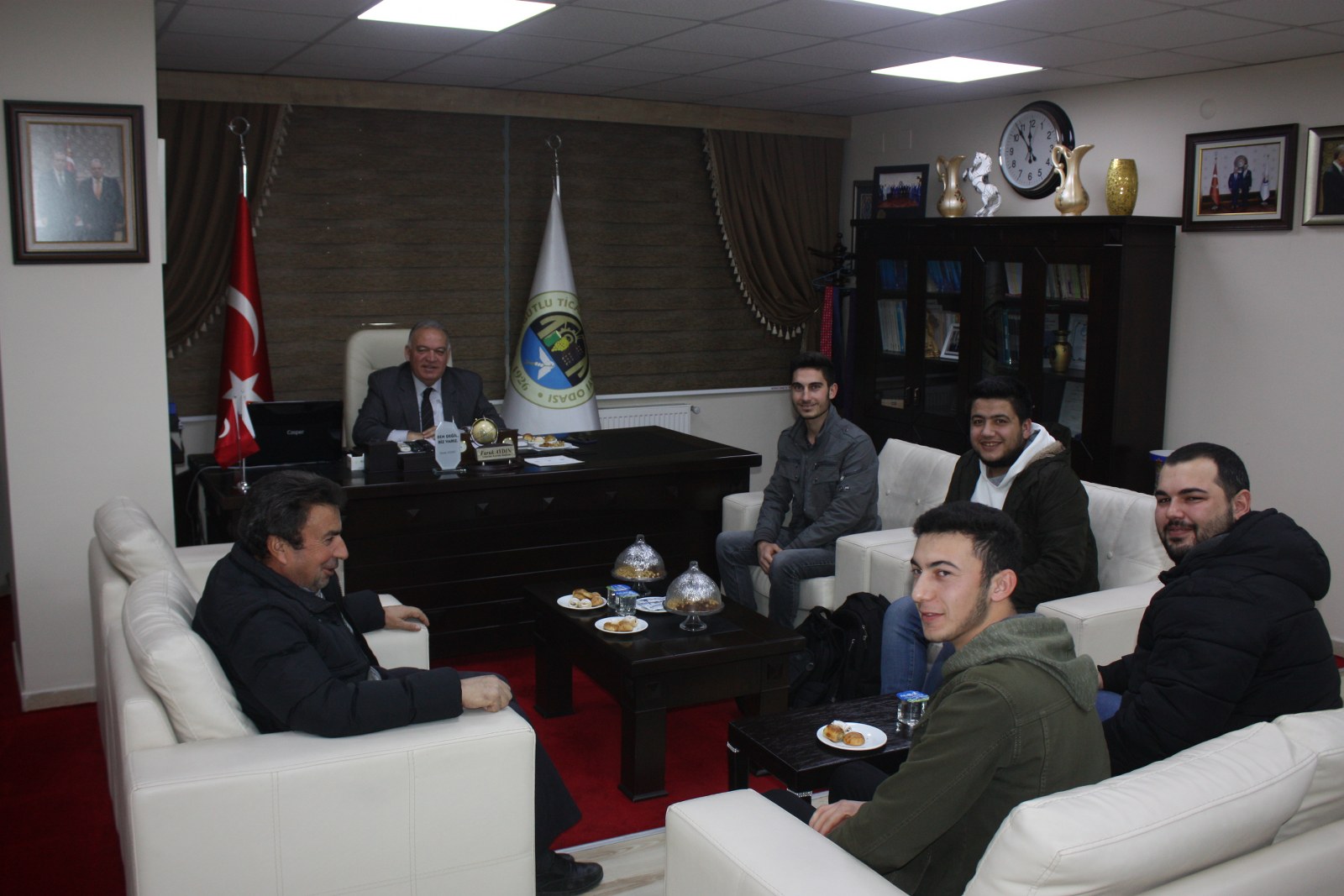 YAZILIM BÖLÜMÜ ÖĞRENCİLERİNDEN ODAMIZA ZİYARET