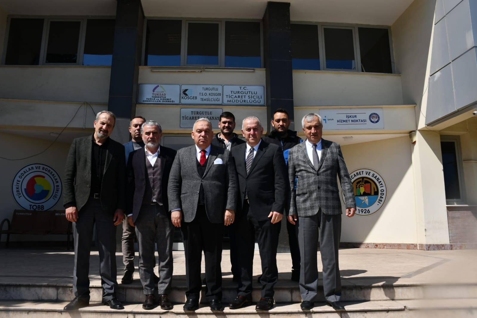 Başkan Aydın'a Turgutlu OSB Yönetiminden Ziyaret