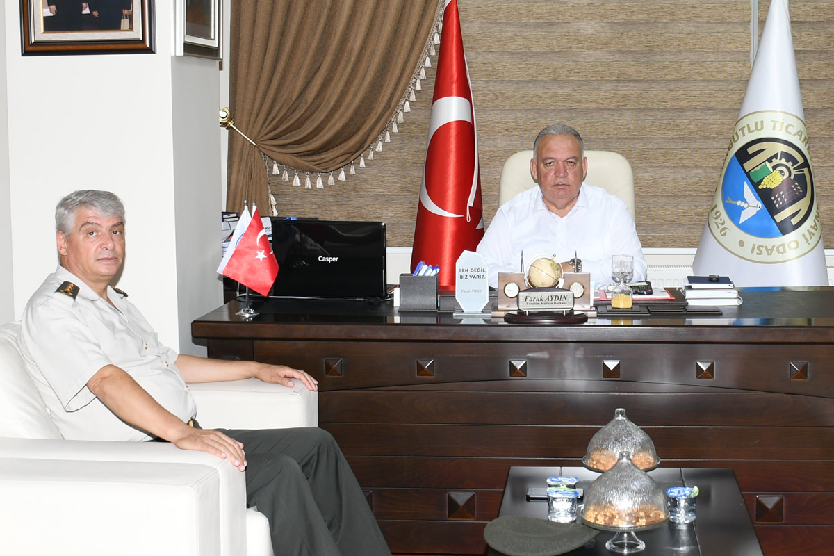 Albay Peşternik'ten Başkan Aydın'a Veda Ziyareti