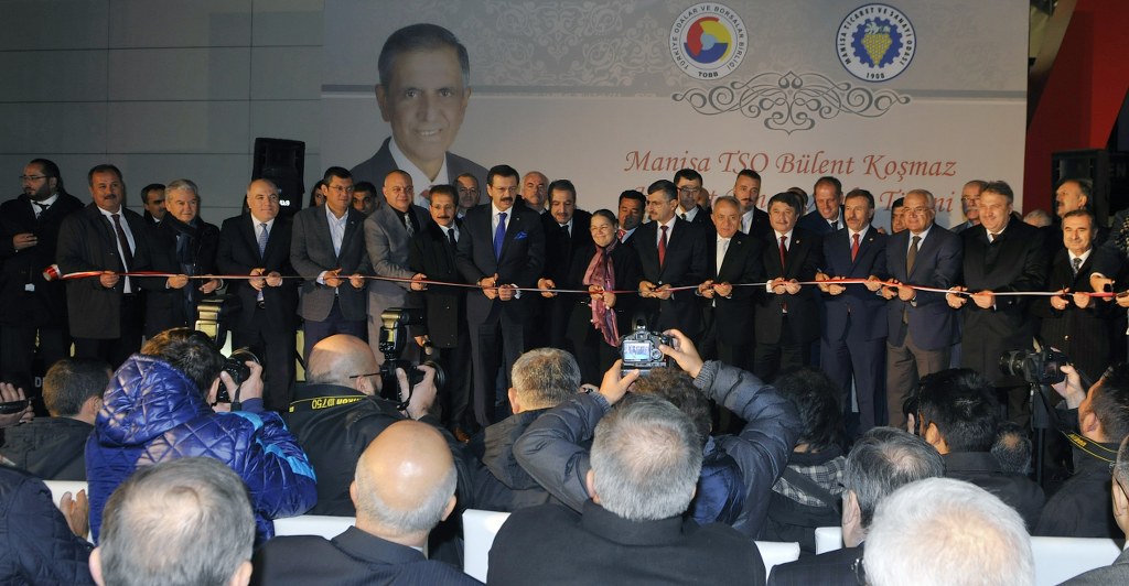 ODAMIZ, MANİSA TSO BÜLENT KOŞMAZ HİZMET BİNASI AÇILIŞ TÖRENİNE KATILDI