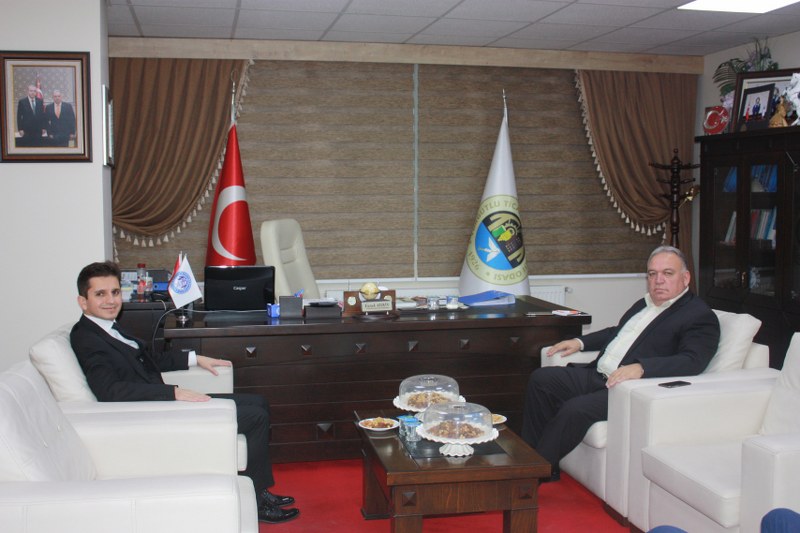 BAŞSAVCI SÜLEYMAN SELÇUK GÖKÇE DEN ODAMIZA VEDA ZİYARETİ