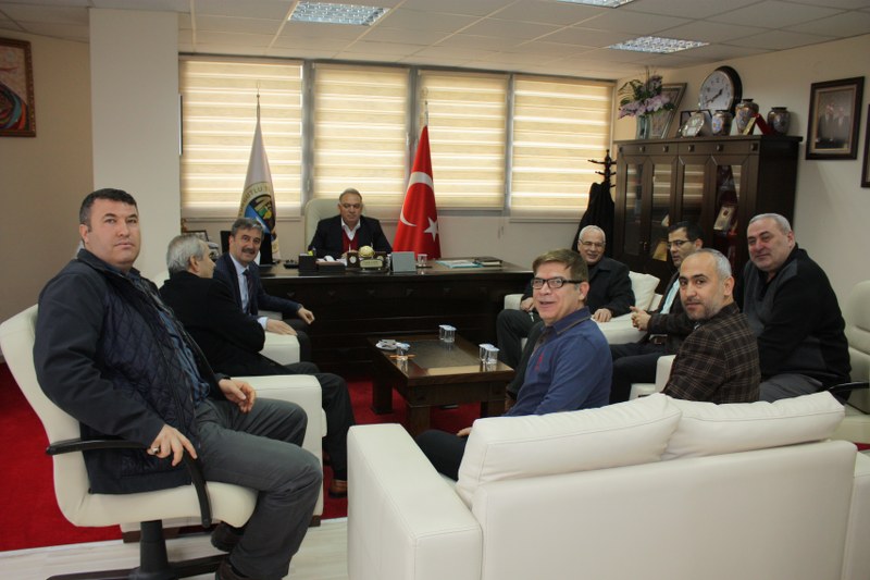 BELEDİYE BAŞKANI TURGAY ŞİRİN ODAMIZI ZİYARET ETTİ