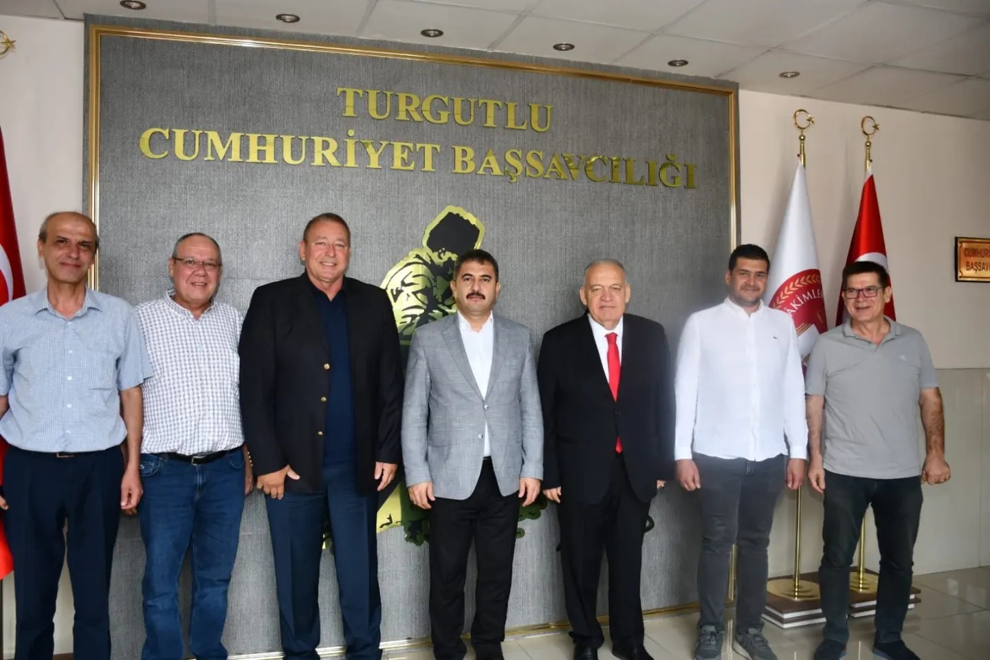 TUTSO'dan Başsavcı Yalçınöz'e Hayırlı Olsun Ziyareti