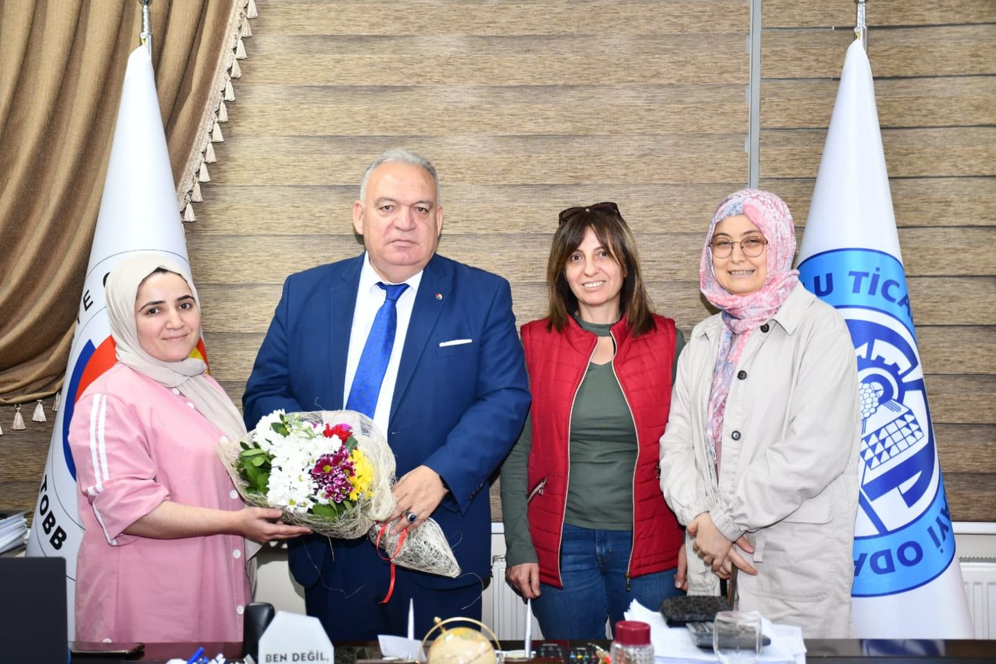 Başkan Aydın\'a İrem Nur Bebeğin Ailesinden Teşekkür Ziyareti