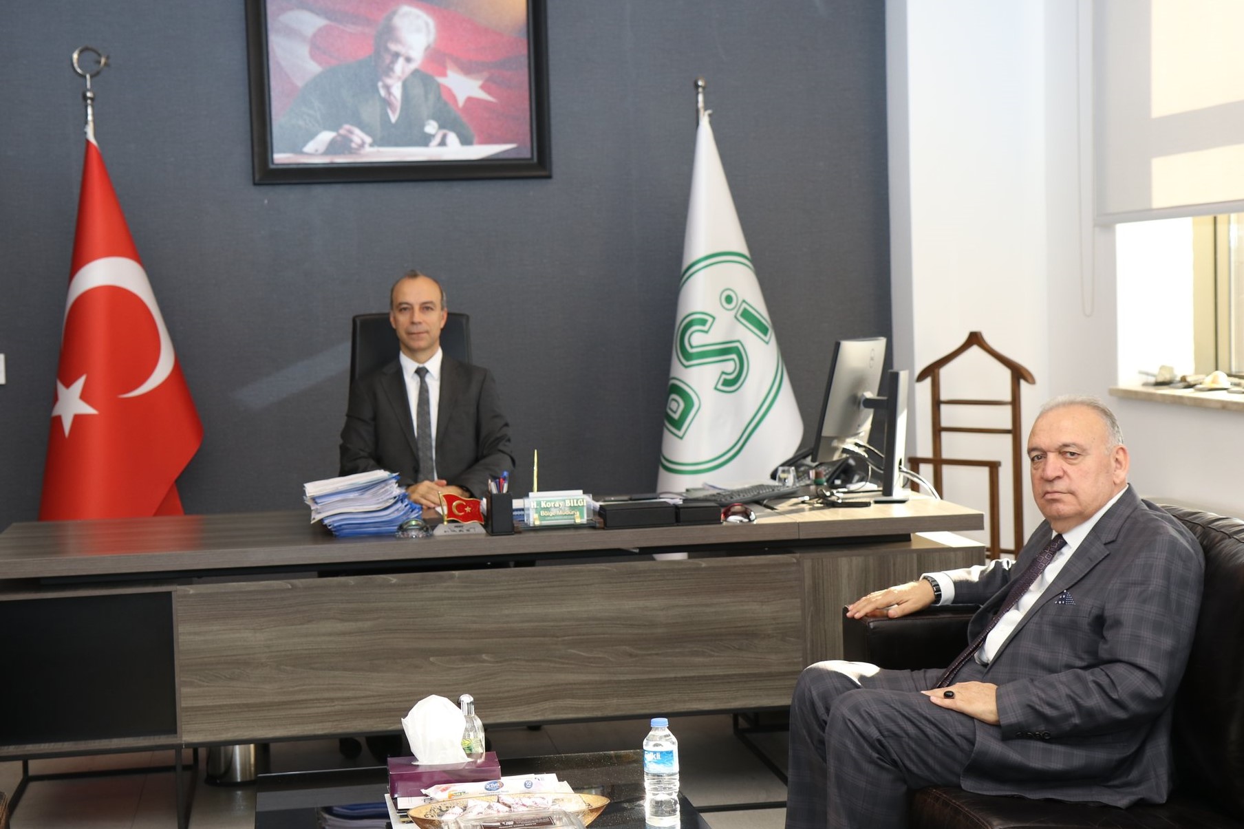 Başkan Aydın'dan, DSİ Bölge Müdürüne Ziyaret
