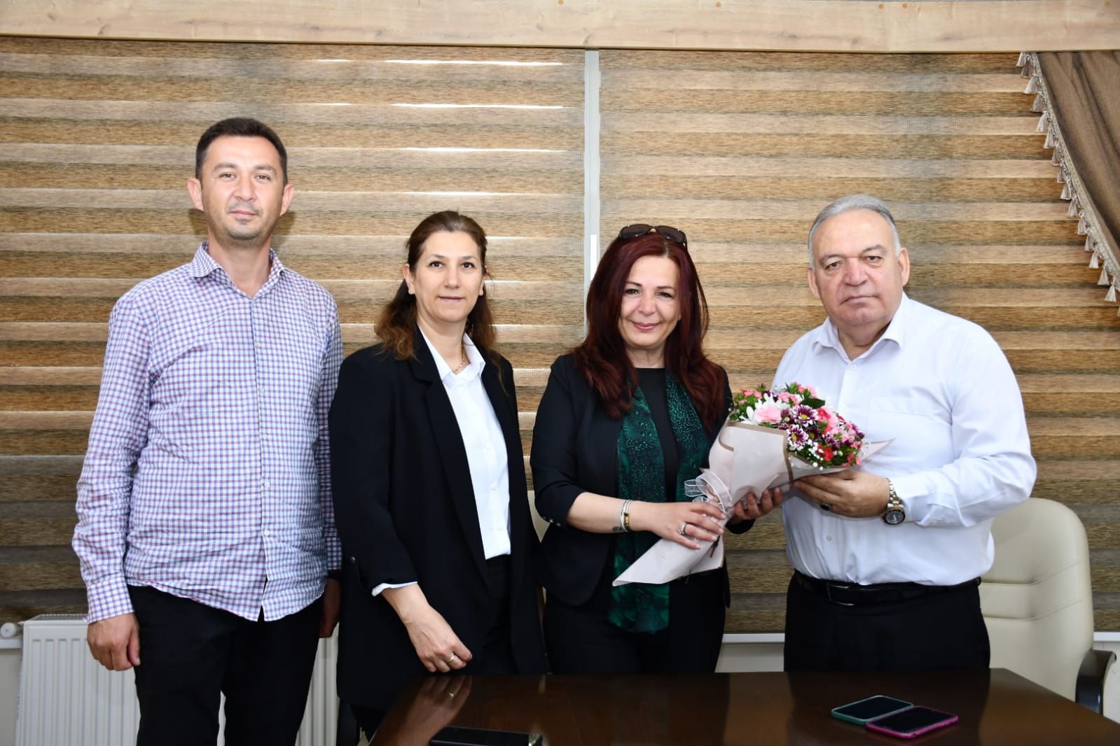 Deva Partisi'nden TUTSO Başkanı Faruk Aydın'a Ziyaret