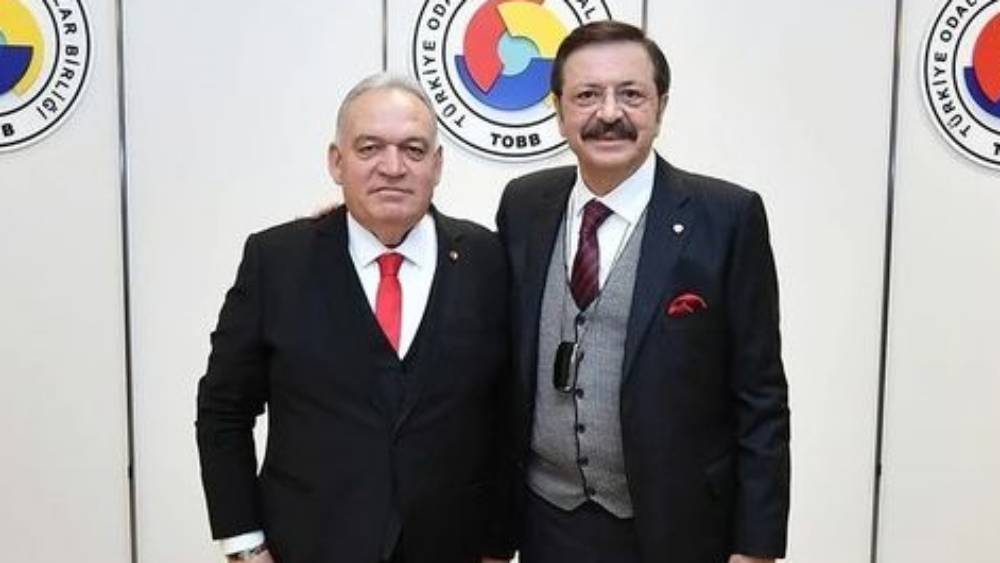 Başkan Aydın, Hisarciklioglu\'nu Tebrik Etti