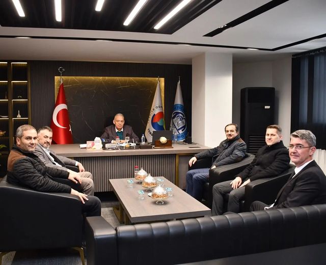 Sağlık Bakanlığı Temsilcilerinden, Başkan Aydın'a Ziyaret