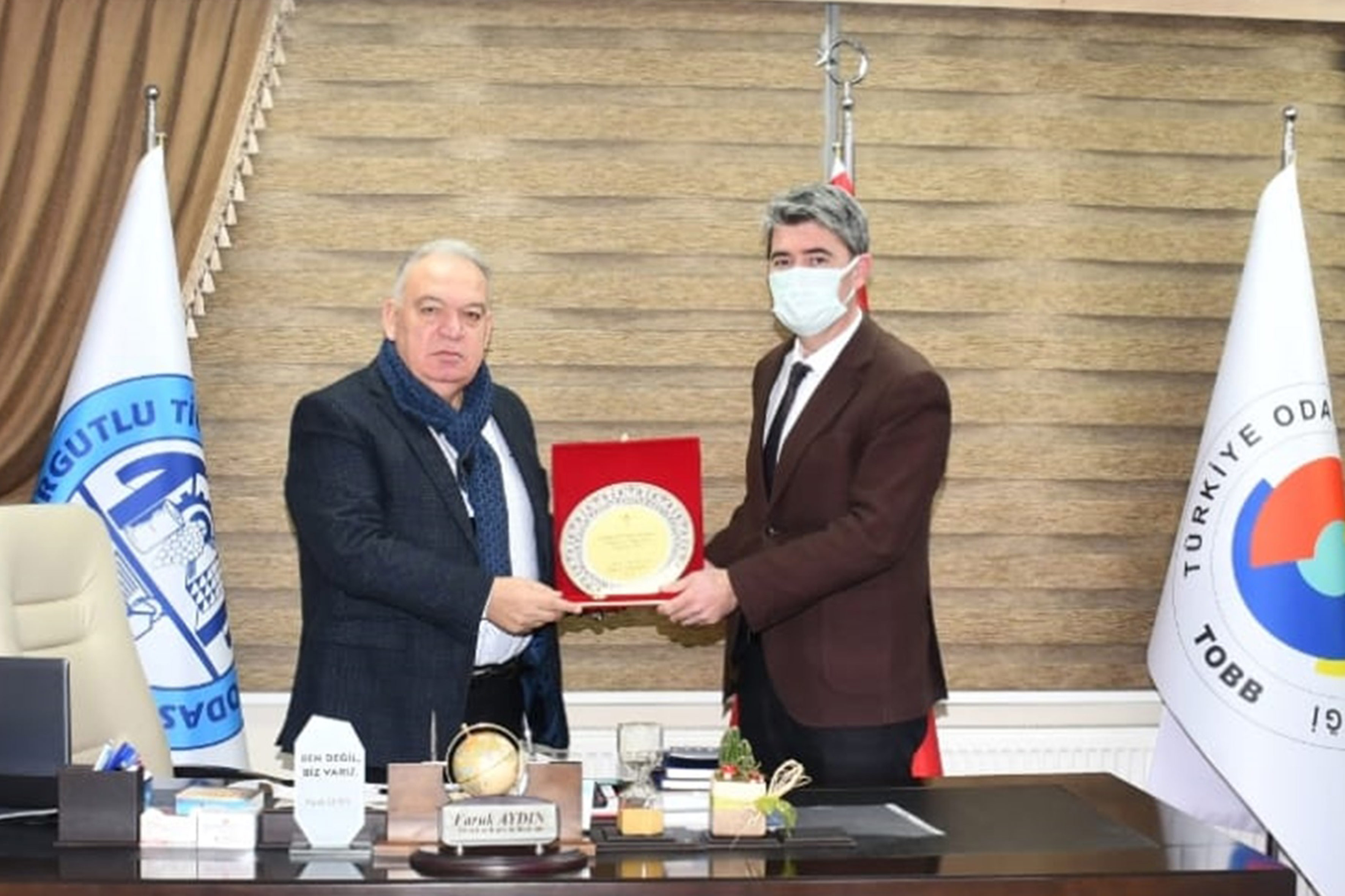 Turgutlu İlçe Sağlık Müdürü Hasyiğit’ten TUTSO’ya Teşekkür