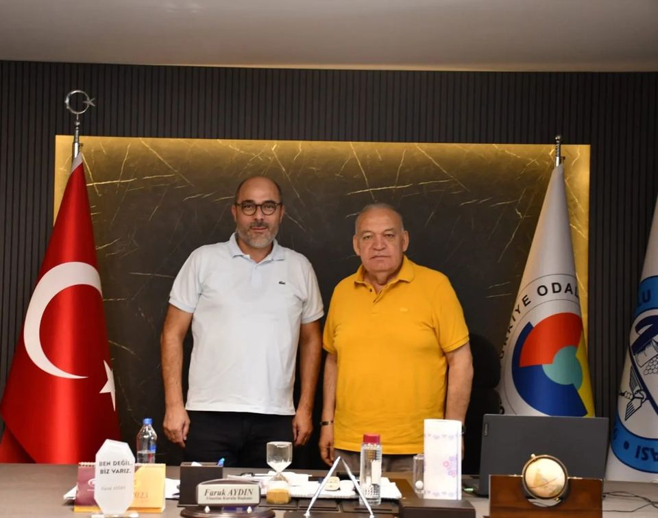 Bülent Daşkan'dan Başkan Aydın'a Ziyaret