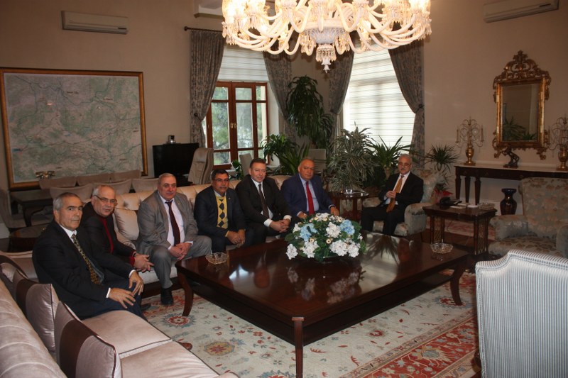 ODAMIZ VALİ GÜVENÇER’İ ZİYARET ETTİ