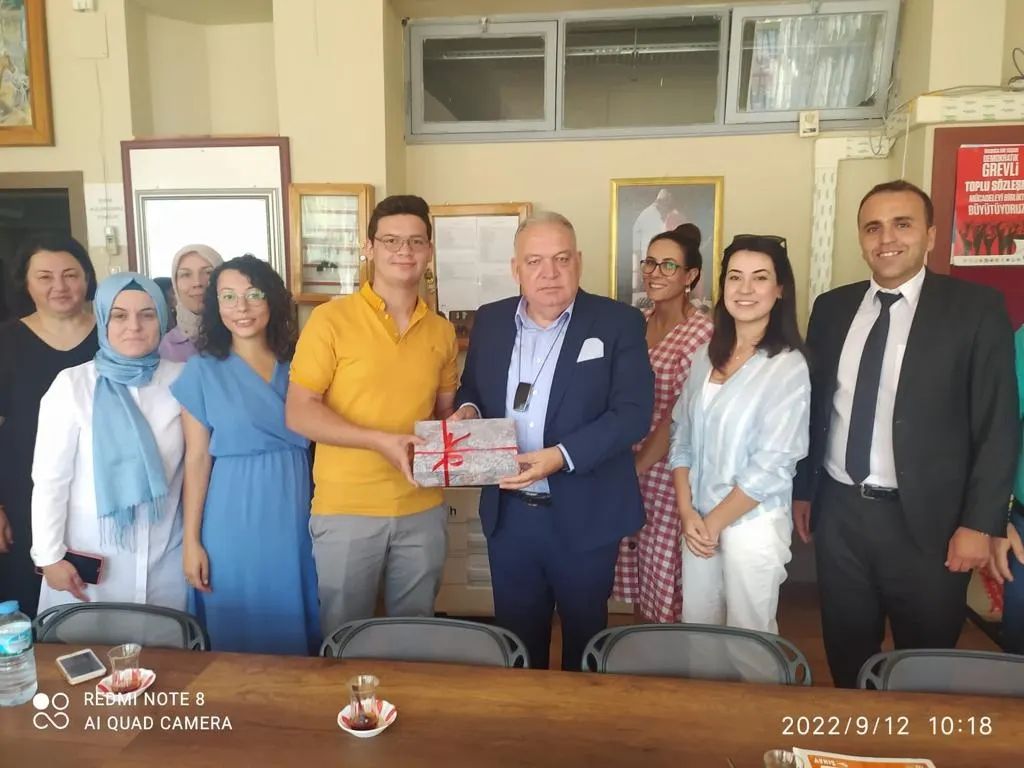 Başkan Aydın, HFTMTAL'da Eğitimcileri Ziyaret Etti