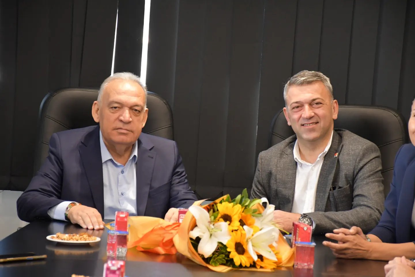 CHP'den TUTSO Başkanı Faruk Aydın'a Ziyaret