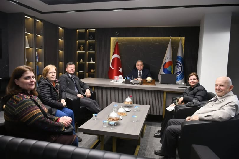 Turgutlu Makedonya Kültür ve Dayanışma Derneği’nden TUTSO’ya Ziyareti