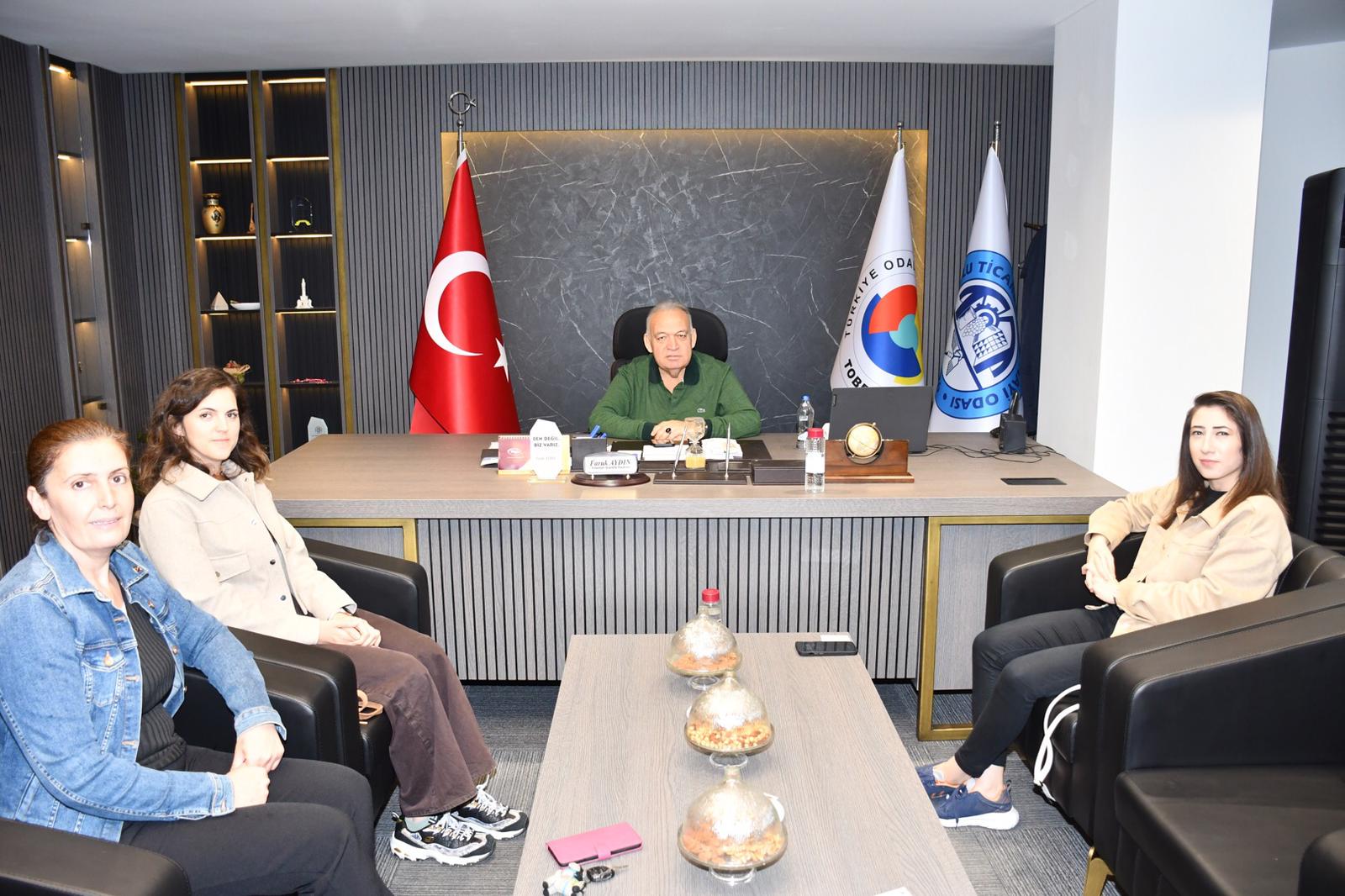 Mehmet Altan Anaokulu’ndan Başkan Aydın\'a Ziyaret