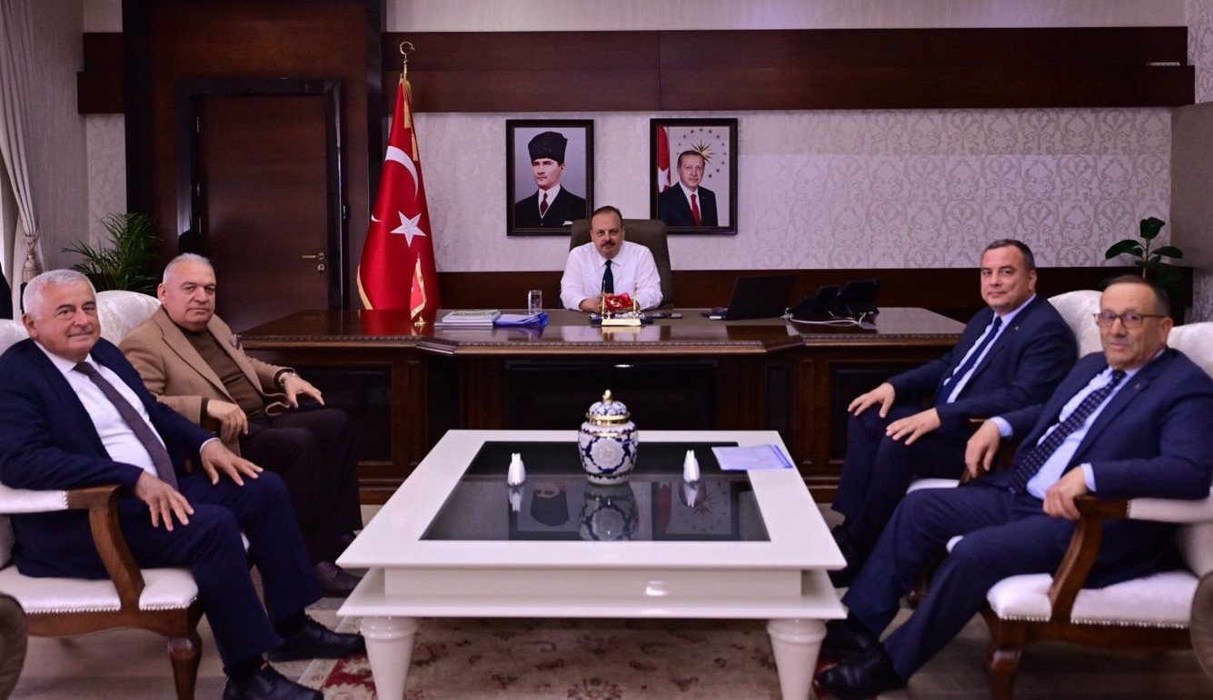 Başkan Aydın'dan, Vali Yakup Canbolat'a Ziyaret