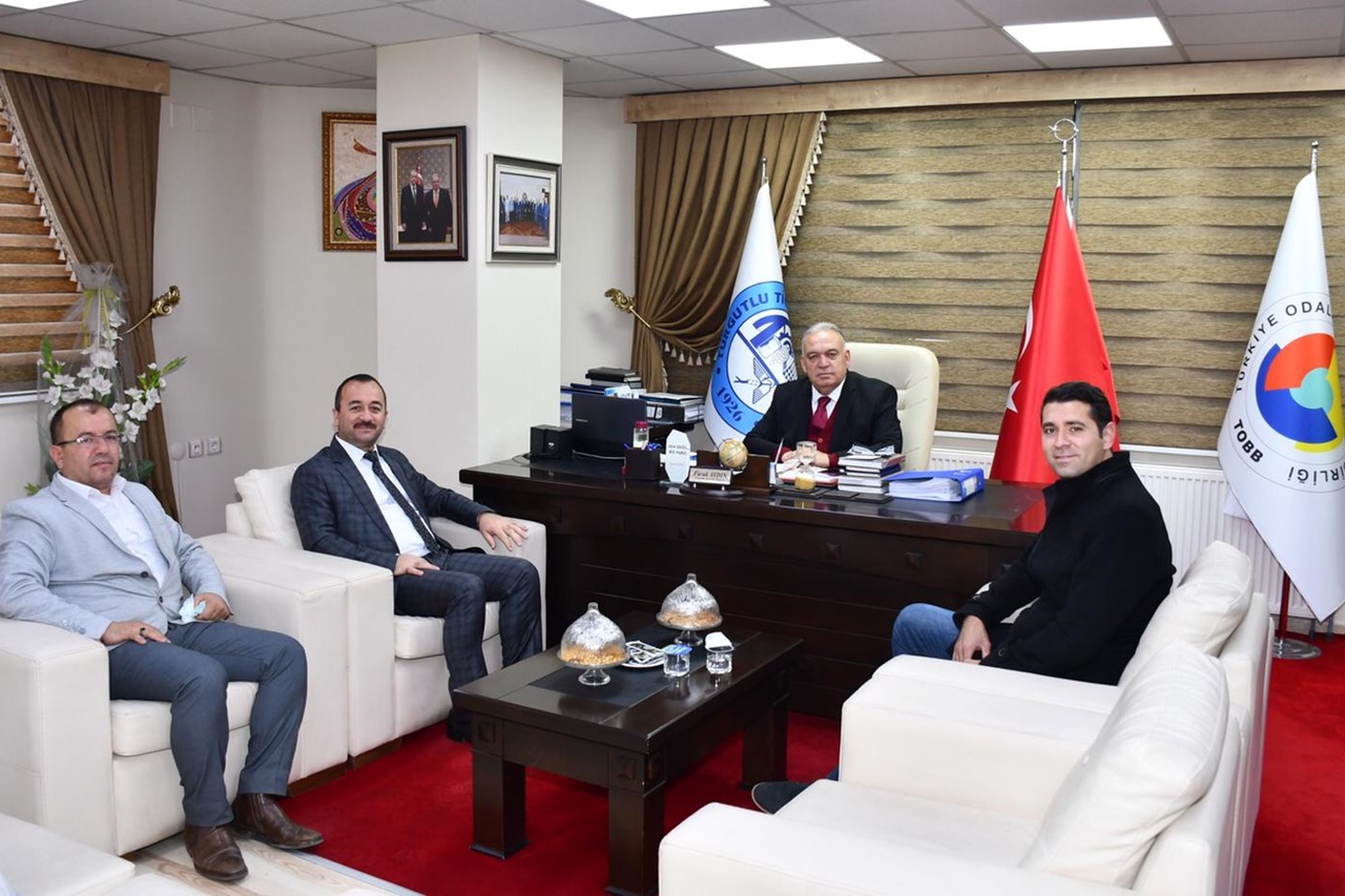 Başkan Faruk Aydın Ziyaretçilerini Ağırlamaya Devam Ediyor