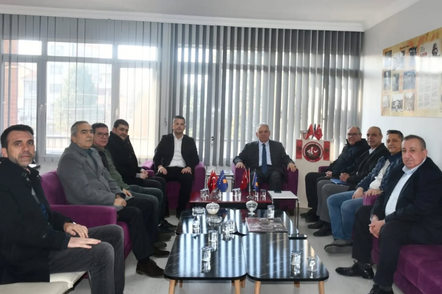 TUTSO’dan Arnavut Kültür Derneği’ne ziyaret