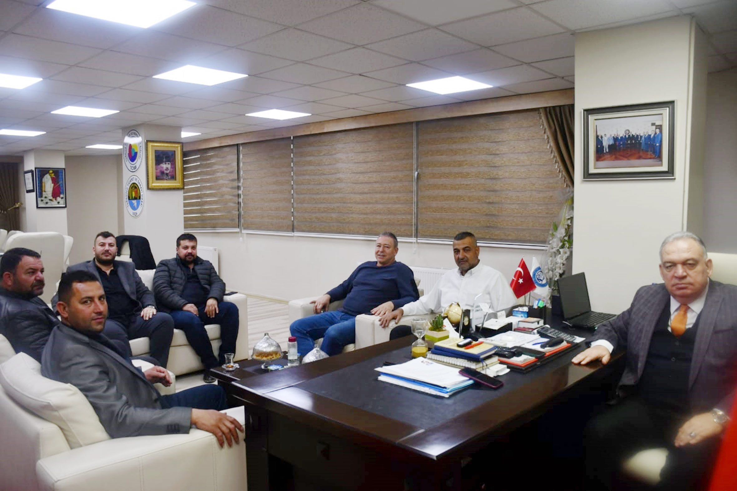 Turgutlu Çiftçi Malları Koruma'dan İadei Ziyaret