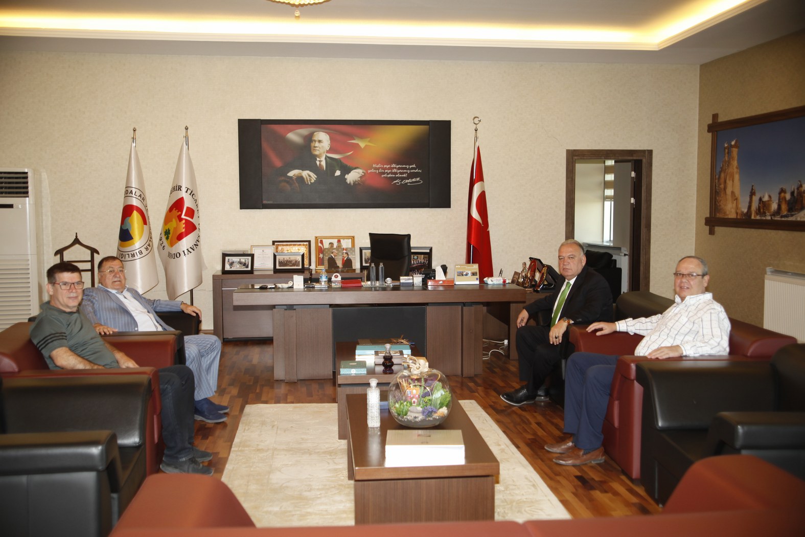 ODAMIZDAN NEVŞEHİR TİCARET VE SANAYİ ODASINA ZİYARET
