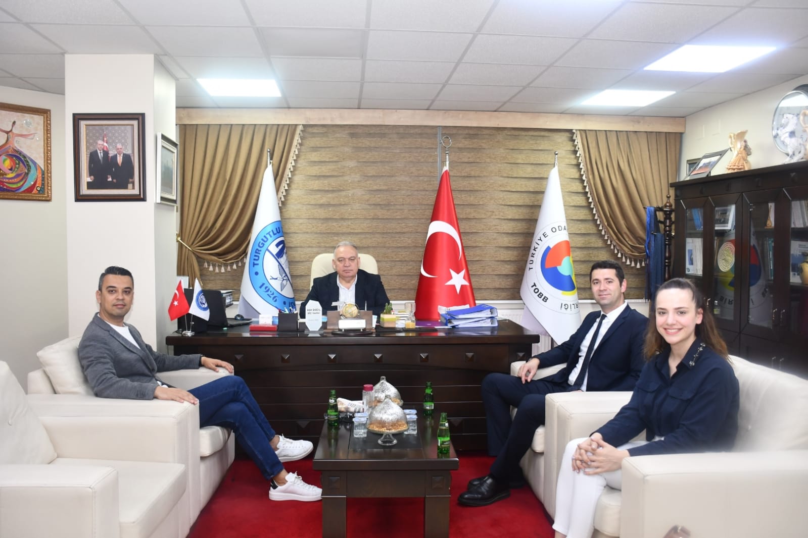 Şekerbank'tan Başkan Faruk Aydın'a Ziyaret