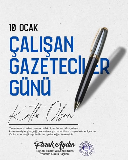 Faruk Aydın: Gazetecilik büyük bir sorumluluk ve fedakârlık mesleğidir