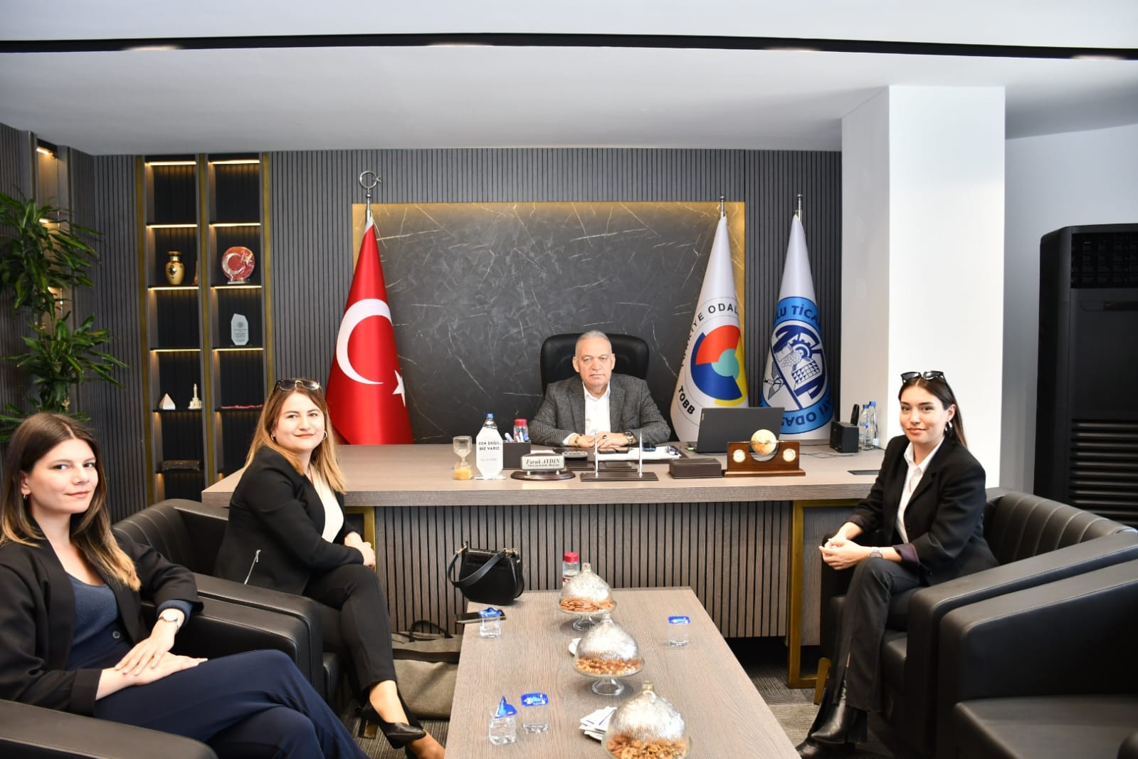 Aillanz Bölge Sigorta'dan Başkan Aydın'a Ziyaret