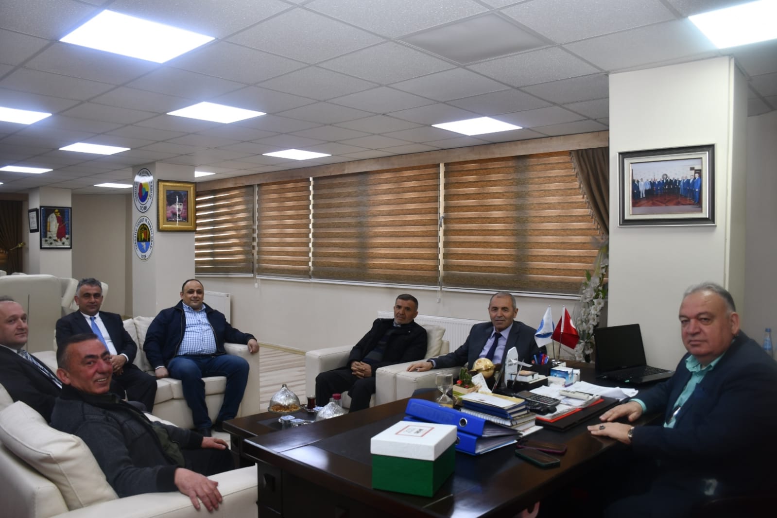 Manisa Büyükşehir Belediyesi'nden TUTSO Başkanı Aydın'a Ziyaret