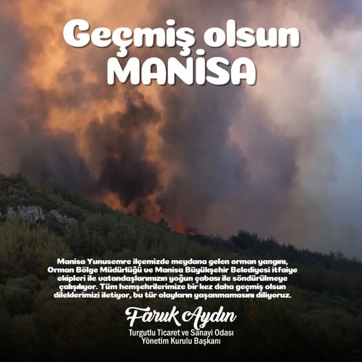 Geçmiş olsun Manisa