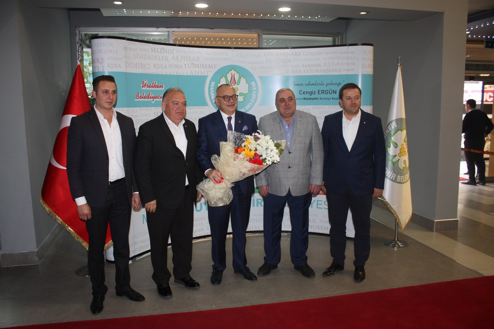ODAMIZDAN CENGİZ ERGÜN’ E TEBRİK ZİYARETİ