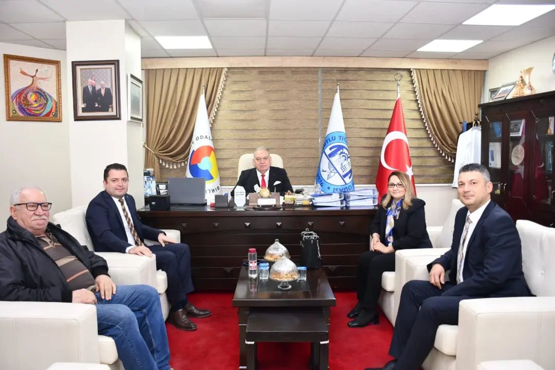Halkbank'tan Başkan Faruk Aydın'a Ziyaret