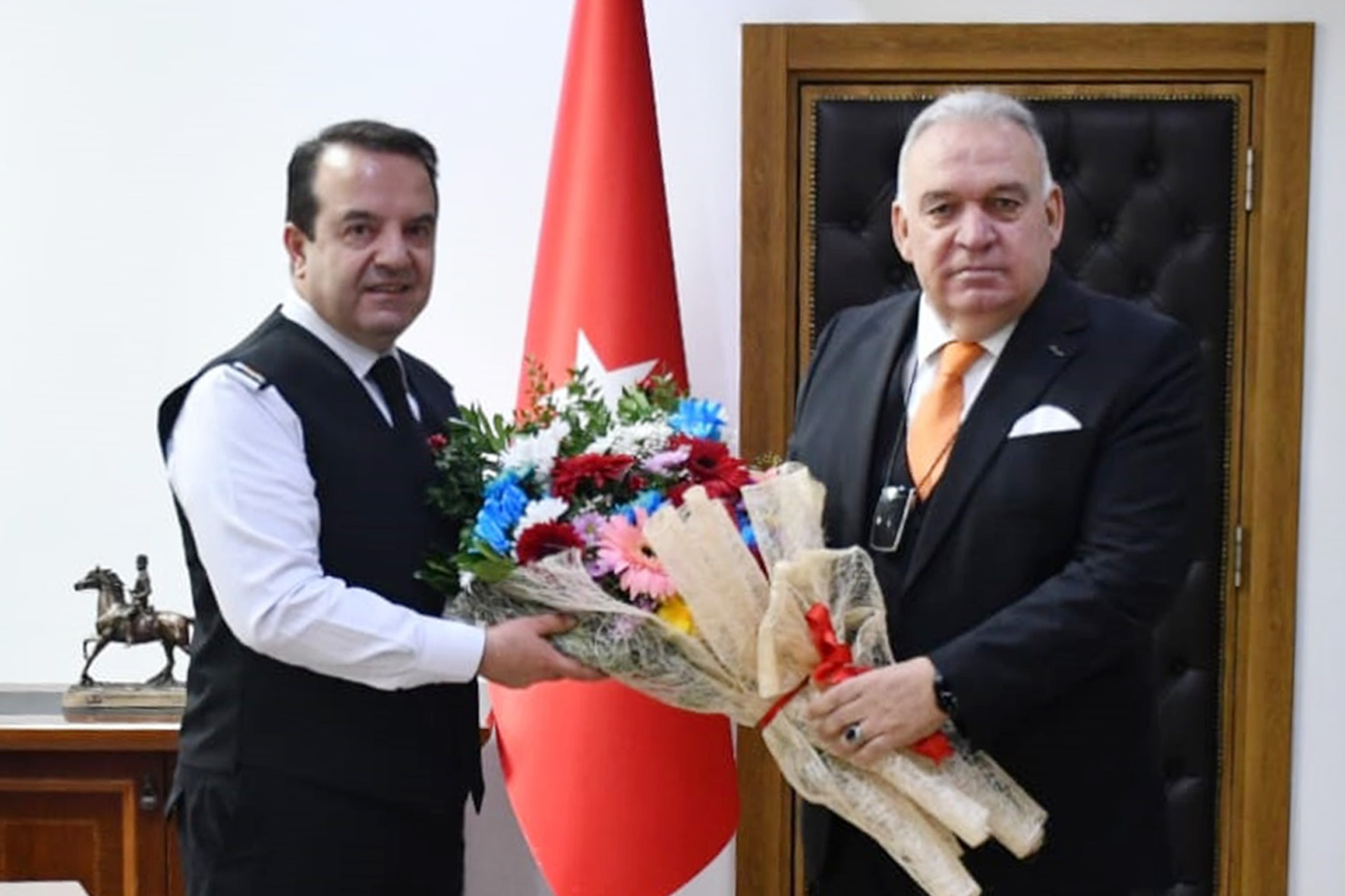 Başkan Aydın'dan, Tuğgeneral Tombul'a Ziyaret